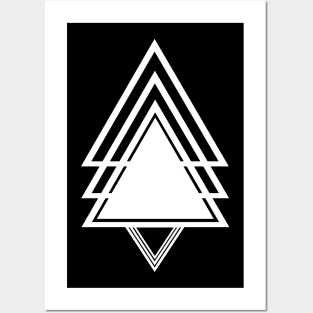 TRIANGLES ART Posters and Art